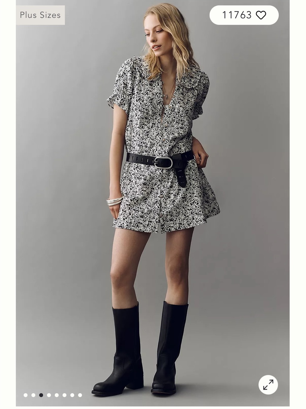 Keira Mini Dress by Pilcro Anthropologie